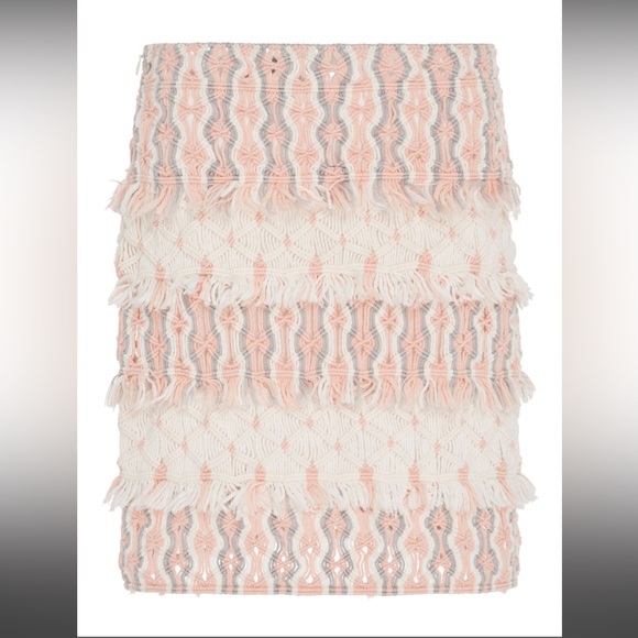 $550 NWT Tabula Rasa Crochet Skirt XS - Picture 4 of 9